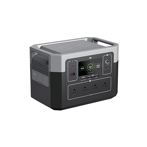 2000W Gwo Kapasite Portable Power Station Pou Chaje